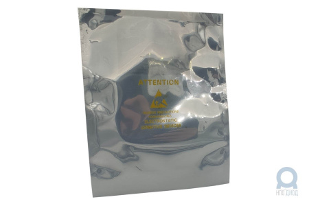 Пакет металлизированный антистатический 125х200 мм, ZIP защелка (100 шт/упак) фото