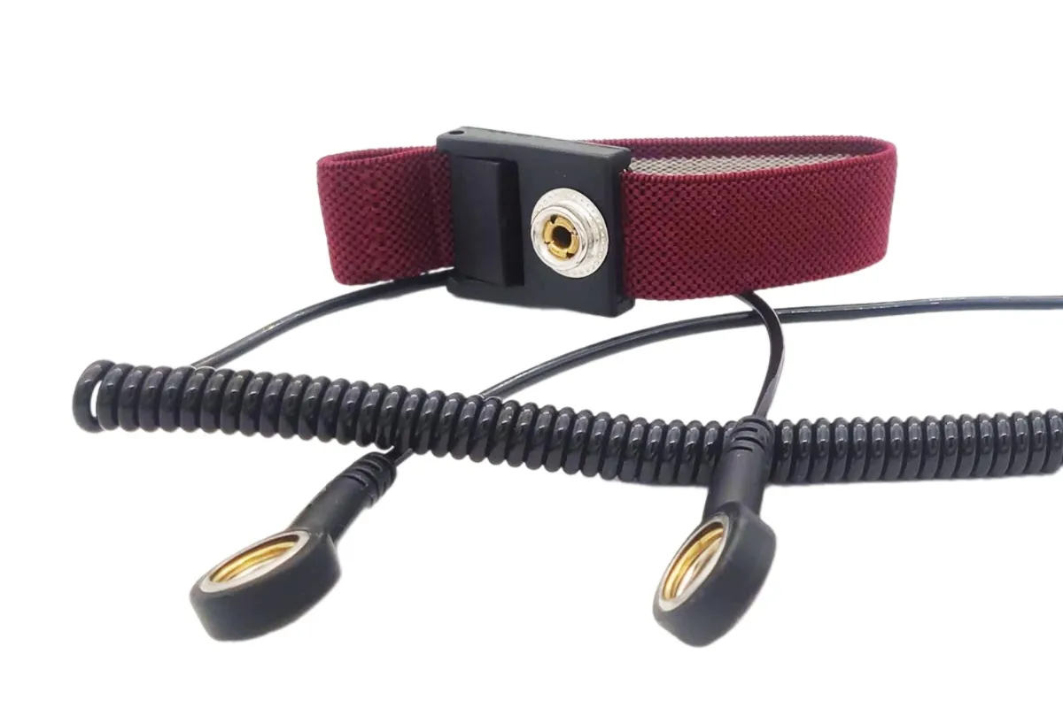 Тканевый антистатический браслет Тканевый антистатический браслет