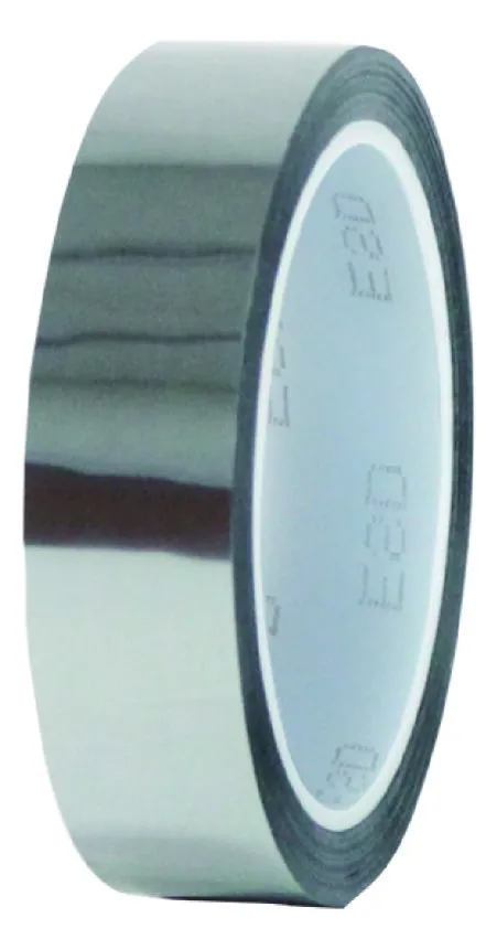 Лента металлизированная алюминиевая ESD, SL-500, тощина 50мкм, 12мм*50м фото Лента металлизированная алюминиевая ESD, SL-500, тощина 50мкм, 12мм*50м фото
