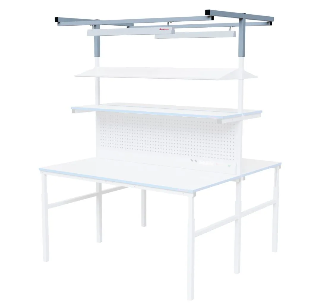 Освещение рабочей поверхности светодиодное, серии Лужники для столов 2х1500 фото Освещение рабочей поверхности светодиодное, серии Лужники для столов 2х1500 фото