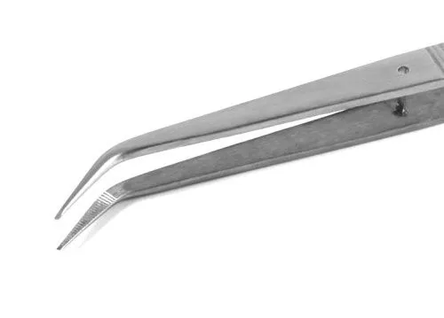 Пинцет с эргономичным ESD покрытием Sipel ERGO-24-SA/P фото