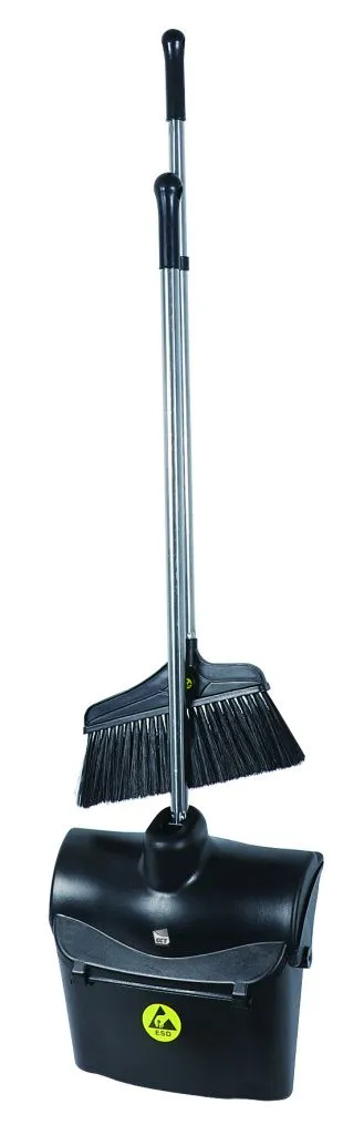 Антистатический совок и щетка для помещений CCT E242-7 фото