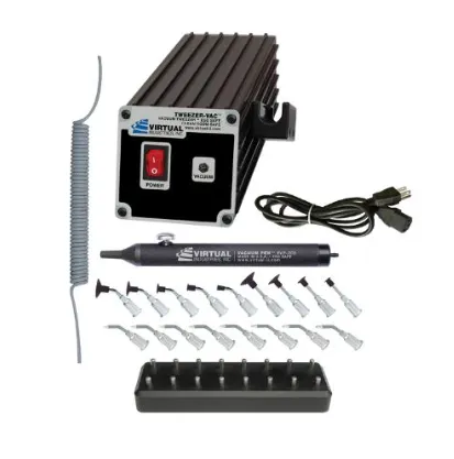Вакуумный захват (пинцет) для SMD компонентов, ESD исполнение, Sipel TV-1000A-SP8-BD-220 фото