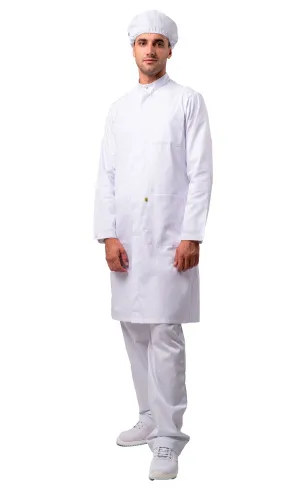 Халат для защиты от мех. воздействий (истирания) и ОПЗ антистатический мужской М-454 фото товара