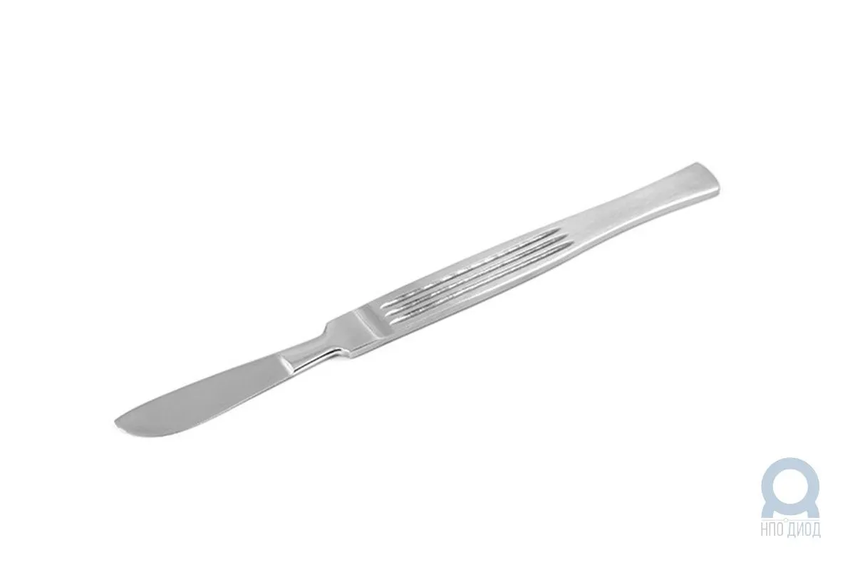 Скальпель большой, нержавеющая сталь, 155 мм, Sipel 350L-S фото