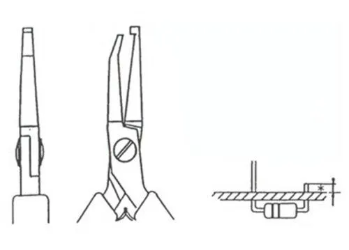 Формовочные плоскогубцы Sipel 5907 фото