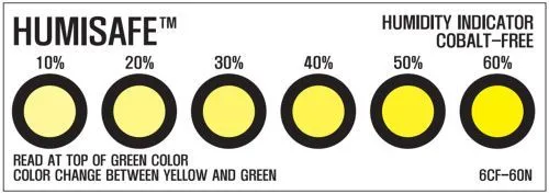 Индикаторы влажности бумажные, 10-20-30-40-50-60% (CobaltFree), 200 шт/упак фото Индикаторы влажности бумажные, 10-20-30-40-50-60% (CobaltFree), 200 шт/упак фото