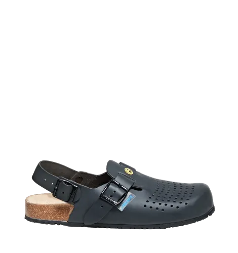 Антистатические сабо унисекс ABEBA 4045, синие (34) фото Антистатические сабо унисекс ABEBA 4045, синие (34) фото