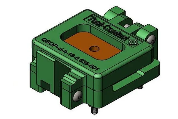Контактирующее устройство QSOP-cl-h-16-0.635-001 фото Контактирующее устройство QSOP-cl-h-16-0.635-001 фото
