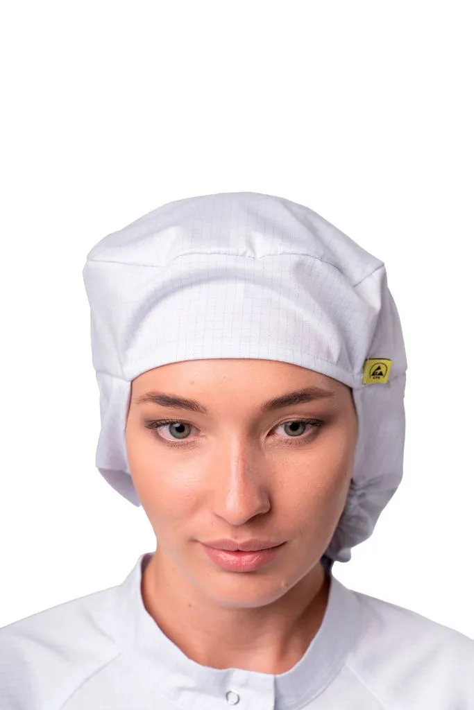 Шапочка для чистых помещений (защита от мех. воздействий (истирания) и ОПЗ) М-313 (белый, тип A, 58-62) фото Шапочка для чистых помещений (защита от мех. воздействий (истирания) и ОПЗ) М-313 (белый, тип A, 58-62) фото