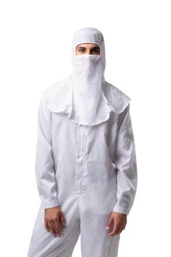 Комбинезон для защиты от мех. воздействий (истирания) и ОПЗ антистатический мужской М-150А (белый, тип "Сатори", 80-84, 170-176) фото Комбинезон для защиты от мех. воздействий (истирания) и ОПЗ антистатический мужской М-150А (белый, тип "Сатори", 80-84, 170-176) фото