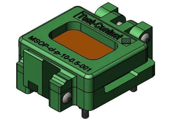 Контактирующее устройство MSOP-cl-p-10-0.5-001 фото Контактирующее устройство MSOP-cl-p-10-0.5-001 фото