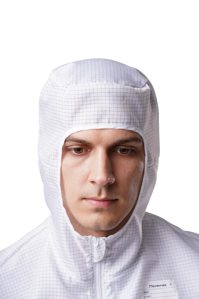 Шлем для чистых помещений (защита от мех. воздействий (истирания) и ОПЗ) М-149 (белый, тип A, 52-57) фото Шлем для чистых помещений (защита от мех. воздействий (истирания) и ОПЗ) М-149 (белый, тип A, 52-57) фото