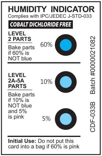 Индикаторы влажности бумажные, 5-10-60%, упаковка банка 250 шт/упак фото Индикаторы влажности бумажные, 5-10-60%, упаковка банка 250 шт/упак фото