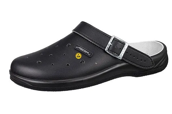 Антистатические сабо унисекс ABEBA 38330, черные (41) фото Антистатические сабо унисекс ABEBA 38330, черные (41) фото