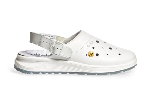 Антистатические сабо унисекс ABEBA 837630, белые (46) фото Антистатические сабо унисекс ABEBA 837630, белые (46) фото