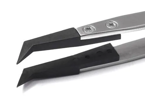 STD пинцет с быстросменным наконечником, Sipel,1824-SA-STD фото