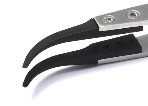 Антистатический пинцет с быстросменным наконечником , Sipel,1617B-SA фото Антистатический пинцет с быстросменным наконечником , Sipel,1617B-SA фото