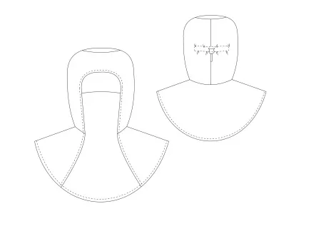 Шлем-маска для защиты от мех. воздействий (истирания) и ОПЗ антистатическая М-146Ф фото товара Шлем-маска для защиты от мех. воздействий (истирания) и ОПЗ антистатическая М-146Ф фото товара