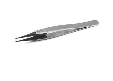 Пинцет с быстросменным наконечником DELRIN,Sipel,1415C-SA фото