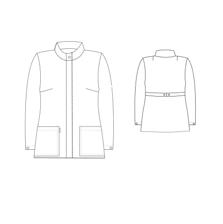 Куртка для защиты от мех. воздействий (истирания) и ОПЗ антистатическая женская М-453КК фото товара