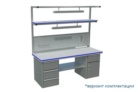 Рабочее место серии Верстак 1800*700 мм ESD ВР-РМ-18/70 фото