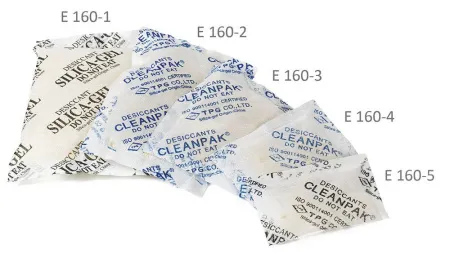 Абсорбент/осушитель (силикагель) в виде гранул белого цвета, 50г/500 шт фото