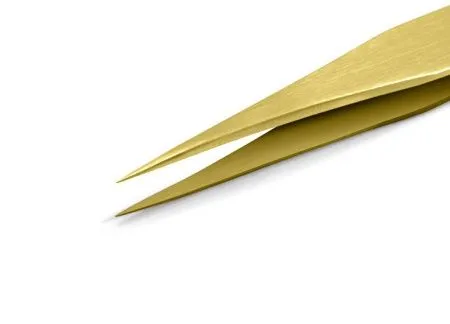 Латунный Пинцет, Sipel,AM-BRASS-D/P, PRIME-X TW Serrated Tips фото