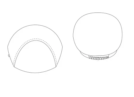 Берет для защиты от мех. воздействий (истирания) и ОПЗ антистатический М-235 фото товара
