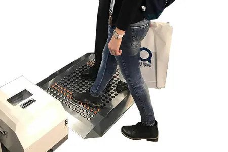 Вакуумный очищающий коврик, 1200x1200x18 мм фото Вакуумный очищающий коврик, 1200x1200x18 мм фото