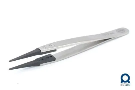 Антистатический пинцет с быстросменным наконечником, Sipel 1317-SA фото Антистатический пинцет с быстросменным наконечником, Sipel 1317-SA фото