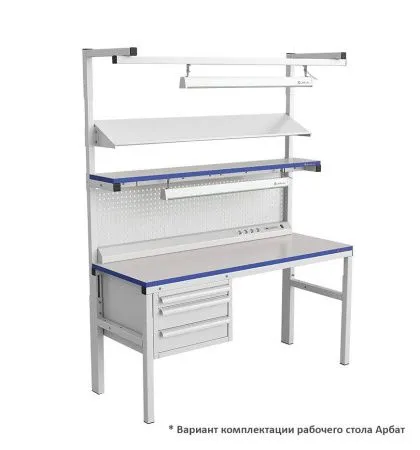 Основная полка для оборудования серии Арбат 1200х400 мм фото