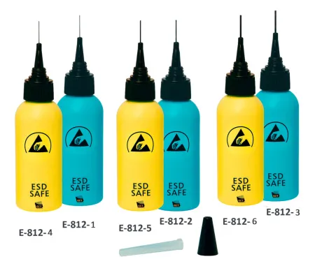 Антистатическая бутылка 60 мл с иглой (16G) голубая E812-1 фото Антистатическая бутылка 60 мл с иглой (16G) голубая E812-1 фото