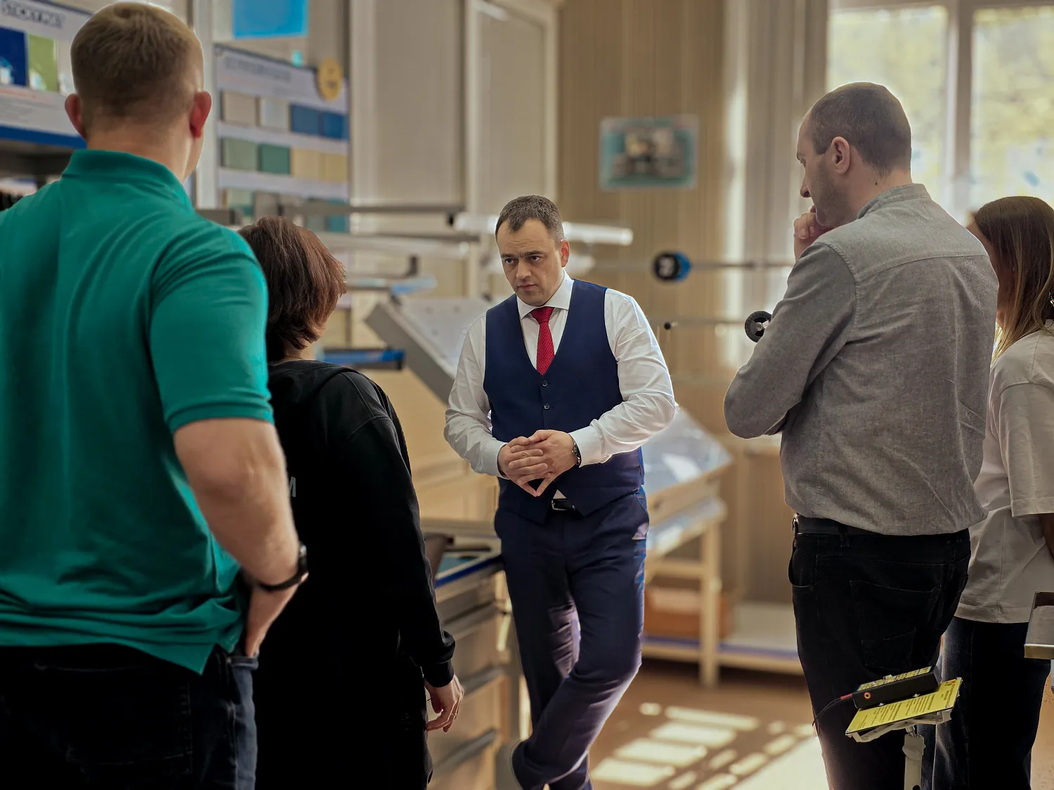 В НПО ДиОД прошла встреча с представителями белорусской компании КЛИНРУМБЕЛ В НПО ДиОД прошла встреча с представителями белорусской компании КЛИНРУМБЕЛ