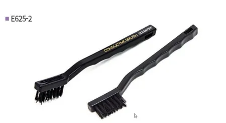 Антистатическая щетка, размер ручки 140х15мм, размер щетины 8х35мм фото