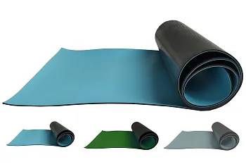 Антистатический коврик настольно-напольный двухслойный 1200*10000мм, Rs ≤ 10E8 фото