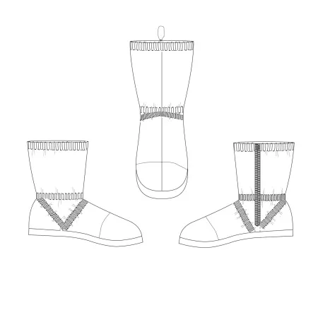 Бахилы укороченные для чистых помещений (защита от мех. воздействий (истирания) и ОПЗ) М-151У фото товара