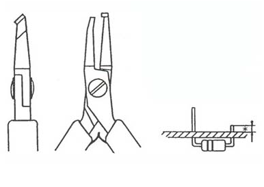 Формовочные плоскогубцы Sipel 5506 фото