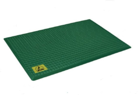 Антистатический коврик противоусталостный, зеленый Rs ≤ 10E10, 600*900*16мм фото