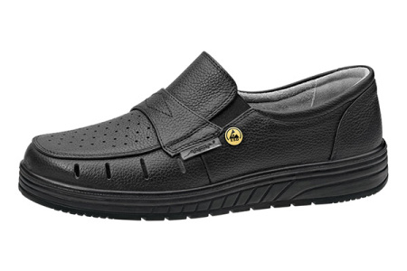Антистатические туфли мужские ABEBA 32310, черные фото