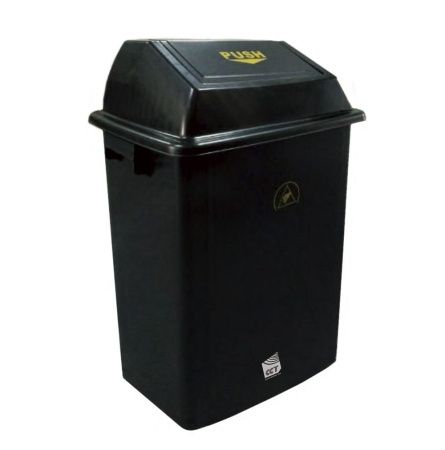 Контейнер антистатический для мусора с крышкой E240-3 325*225*450мм 20л фото